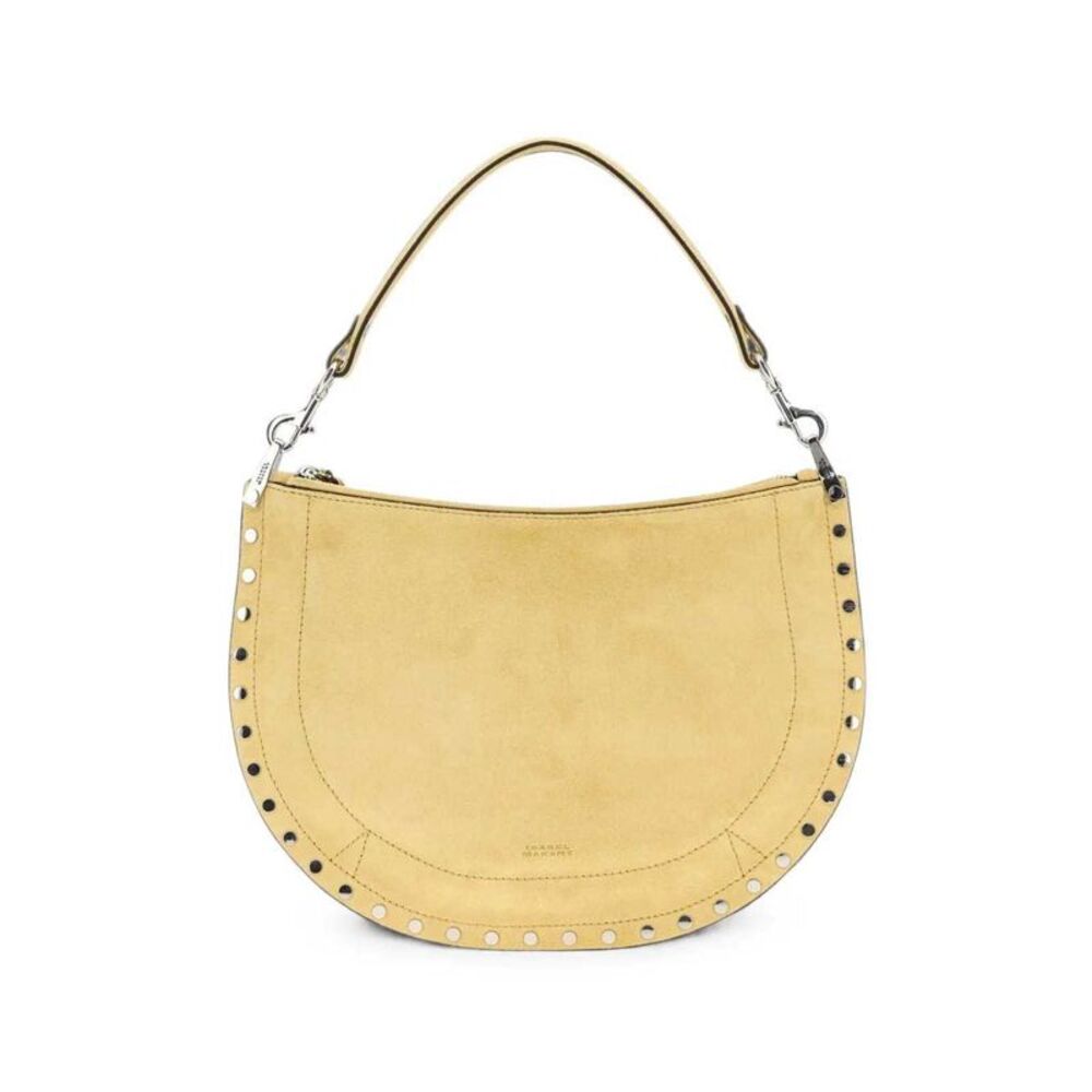 Marant Women Oskan Soft Suede Zip Bag